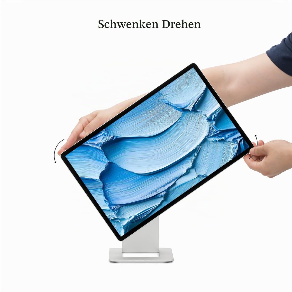 SOTSU FlipAction Elite 16 Zoll Portable Monitor, 4K 3840×2400 Tragbarer Bildschirm für Laptop mit USB-C/Mini-HDMI, 100% DCI-P3, 450 Nits, Extra Display für Laptop/Windows/iPad