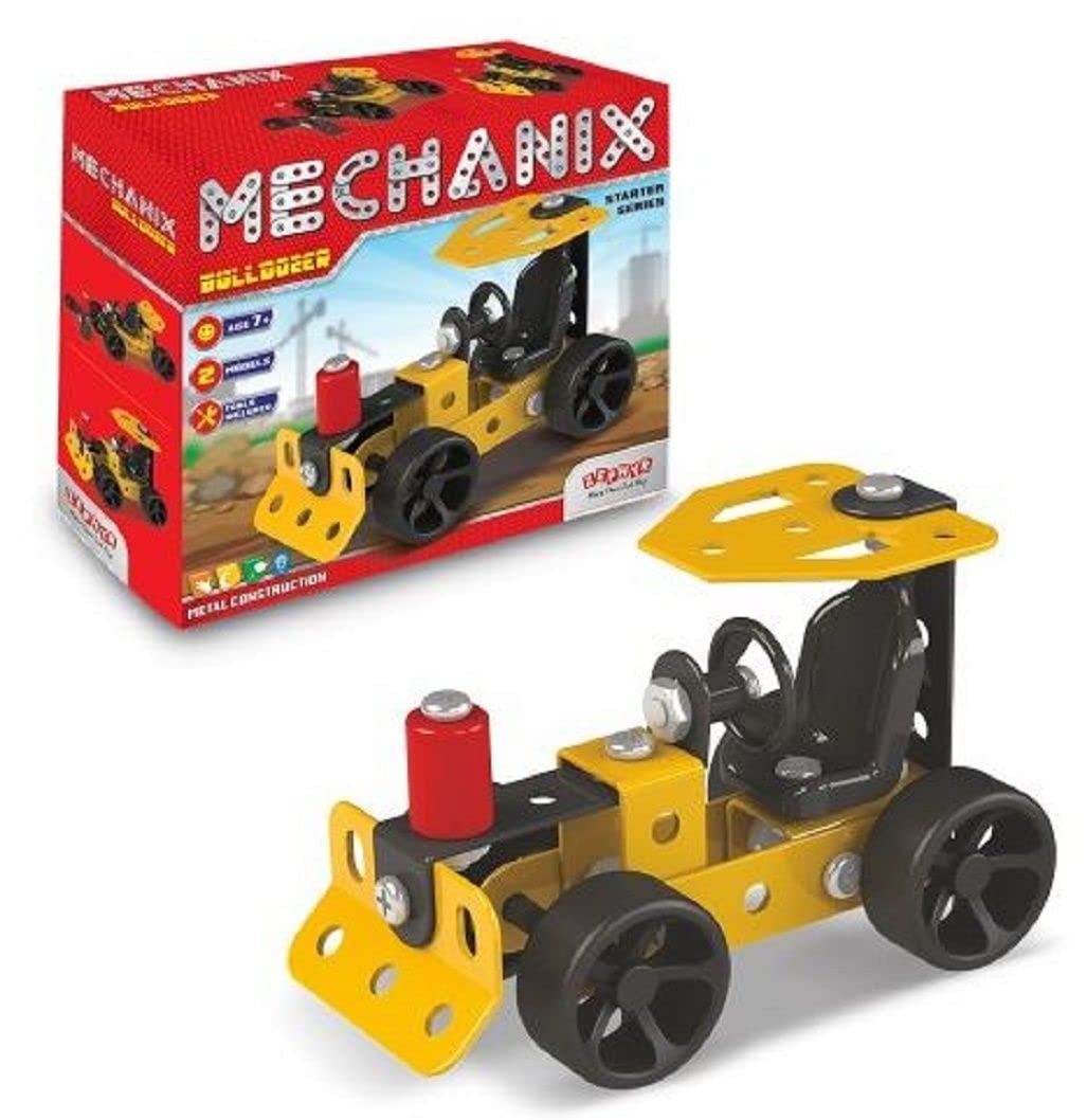 MECHANIXStarter Bulldozer - 12 Parts & 2 Engineering Models