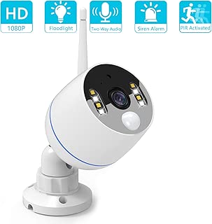 Yeskamo Wireless Security Camera Outdoor 1080p Floodlight Ip Camera Au Ezlo Shop