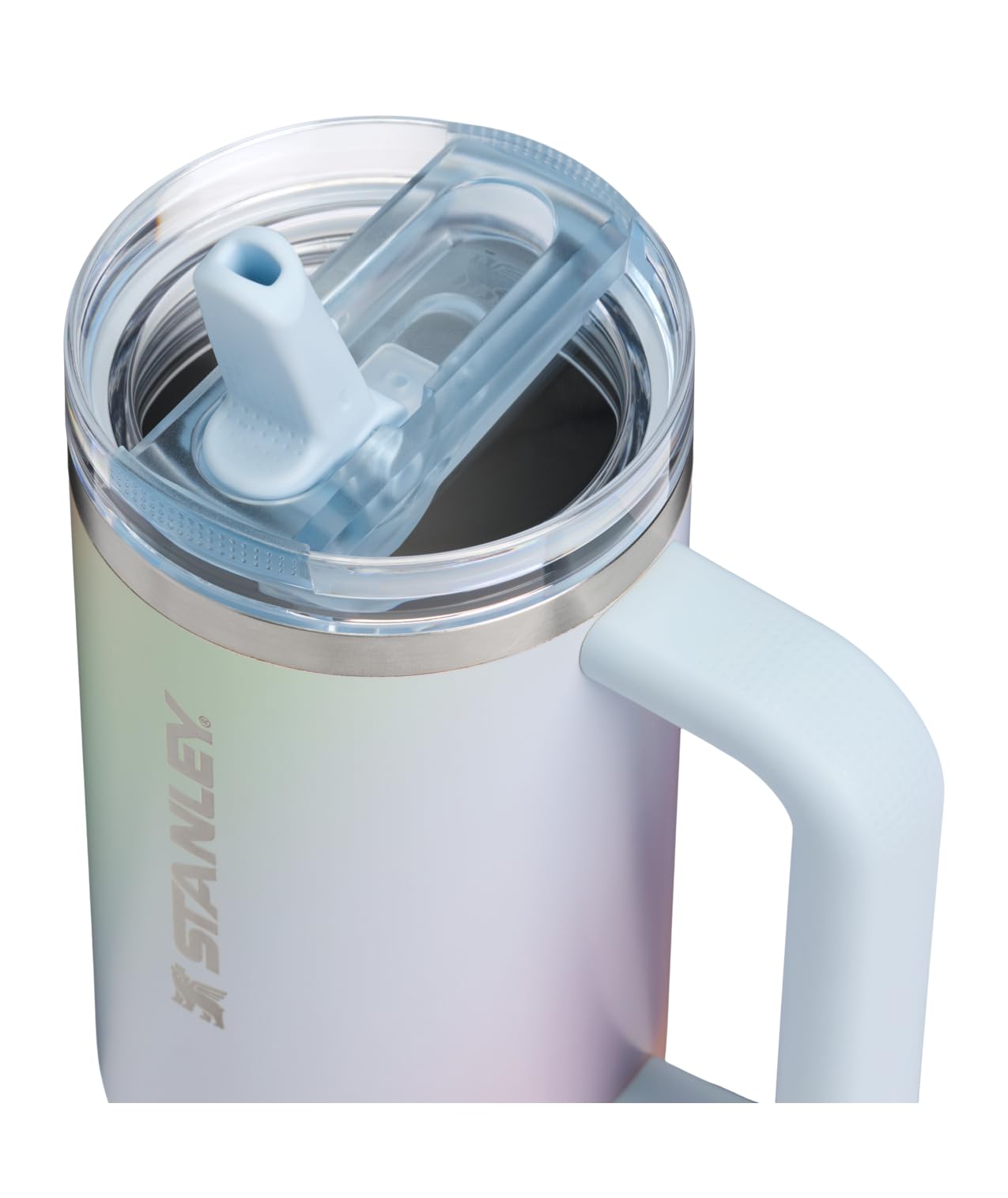 STANLEY Quencher ProTour Flip Strohbecher mit auslaufsicherem Deckel 0,9 Liter | Integrierter Strohhalm & Henkel… – Ansicht 2