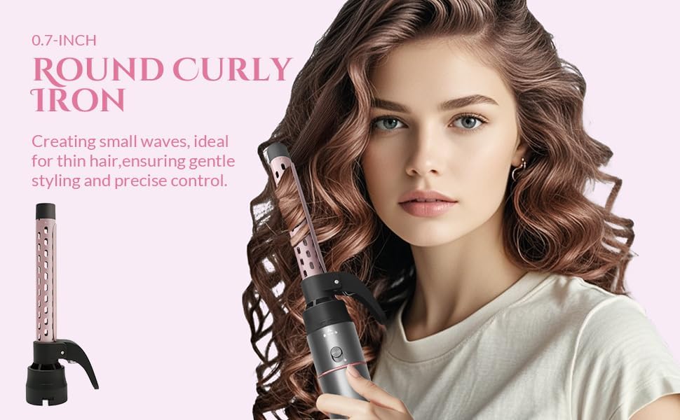 Miniatura 4 de Cepillo secador de pelo 5 en 1 de iones negativos, cepillo secador de pelo, peinado de aire caliente con múltiples longitudes, adecuado para