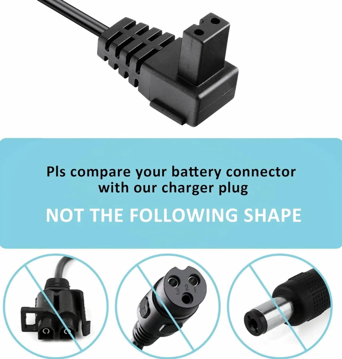 Ricambio Caricatore 12,6V con Cavo di Ricarica 1,5 Metri compatibile con AIPER Seagull SE 600 1000 HJ1103J AIPURY1000 Pulitore Robotico per Piscina Senza Fili