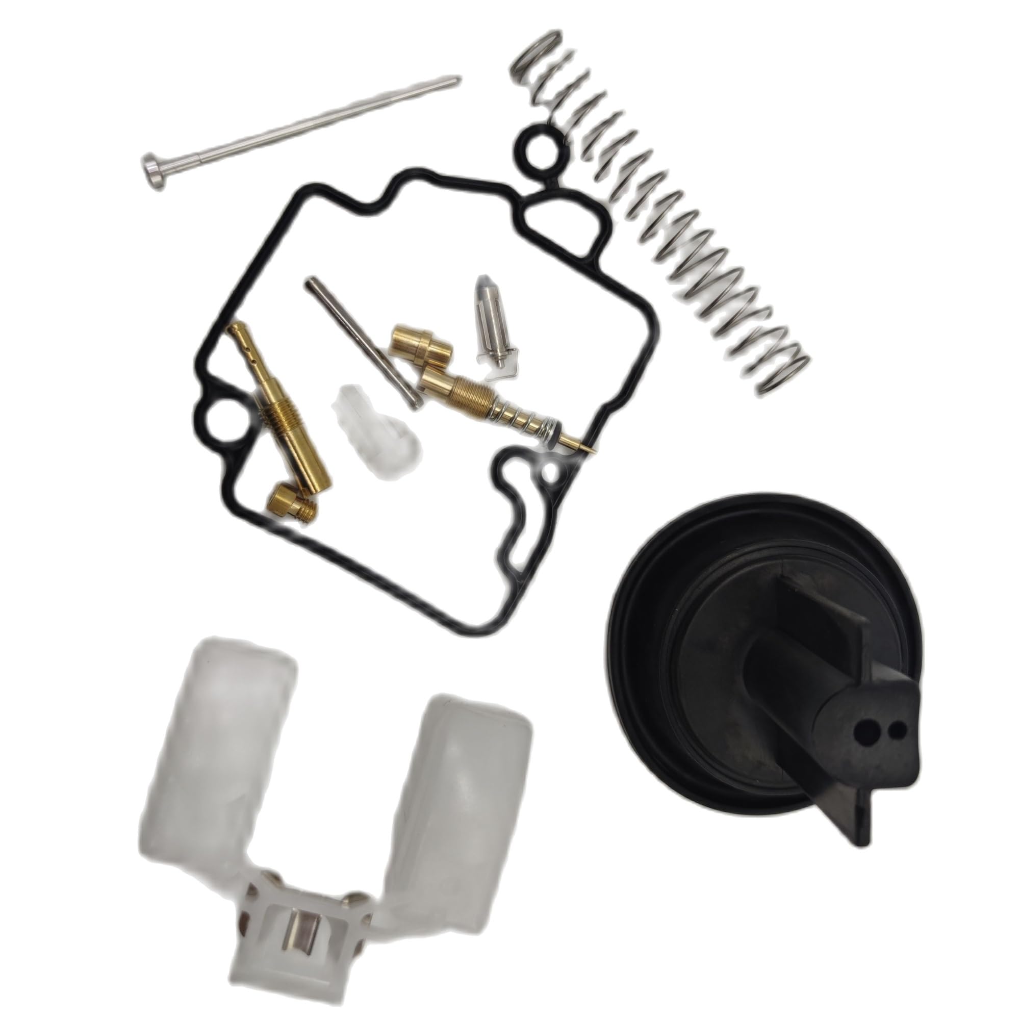 Kit De Reparación De Carburador De 25 Piezas Con Surtidor, Aguja Y Boquilla De Inyector Para Kt Cvk24 Con Bomba De Aceleracion 85841607