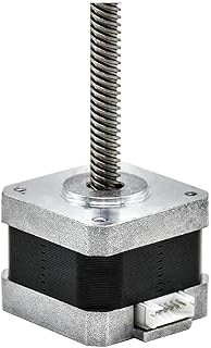 lixuesong Nema17 Stepper Motor 42 Motor 17HS4401S-T8x8 300mm Screw Rod Linear Lead Srew 3D Printer Motor Replacement Nema17 Stepper Motor