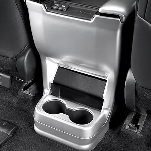 Miniatura 10 de Accesorios de automóvil para Toyota Sienna 2021 2022 2023 2024 Panel de salida de ventilación de aire trasero interior anti patadas, protector