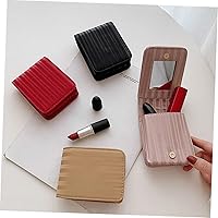 Amazon.co.jp: SKISUNO シーミニリップスティックバッグ 鏡付き 口紅