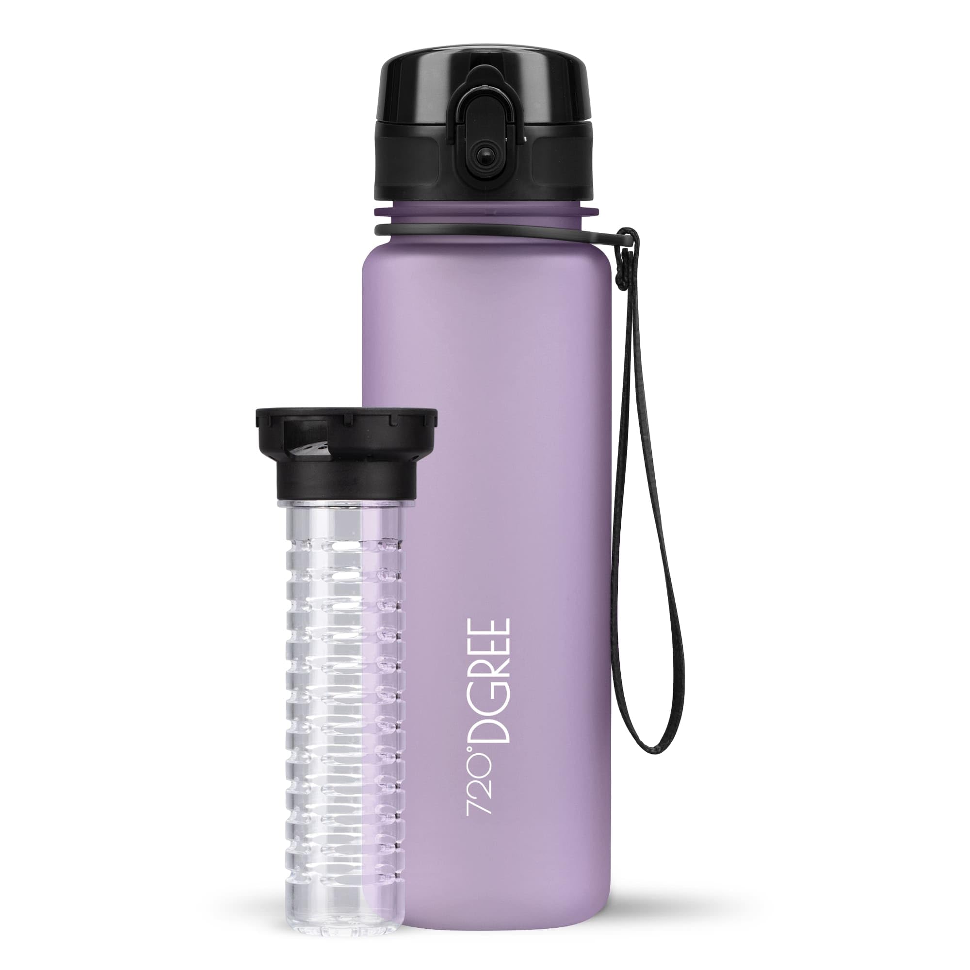 720°DGREE Botella Agua 1 Litro “uberBottle“ - Tamiz-Fruta, softTouch - Sin BPA, Prueba de Fugas, Reutilizable - Cantimplora, Water Bottle ideal para Deporte, Fitness, Gimnasio, Senderismo, Ciclismo — view 288
