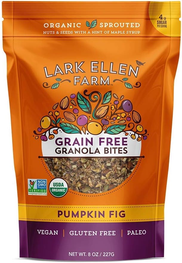 Lark Ellen Farm Grain Free Bites, Pumpkin Fig, 8 Oz