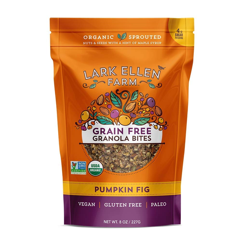 Lark Ellen Farm Grain Free Bites, Pumpkin Fig, 8 Oz