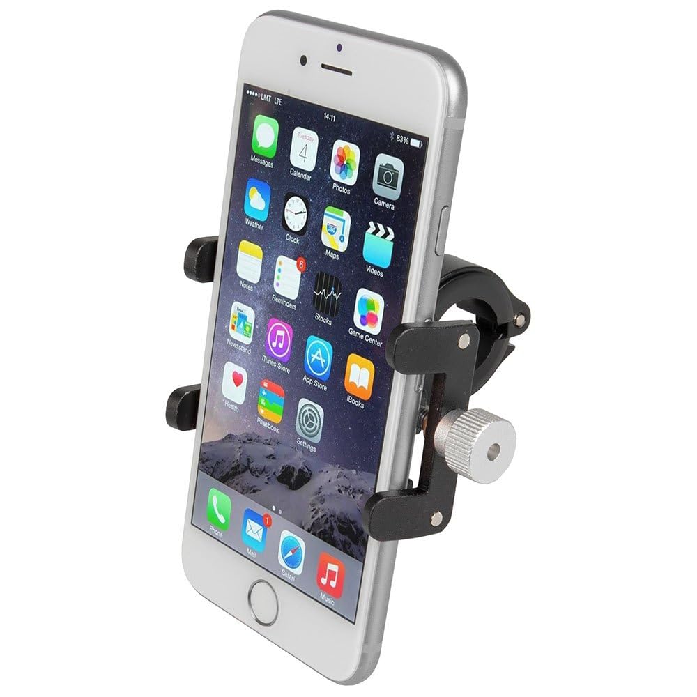 M-wave Al 60-95 Mm Handlebar Phone Mount One Size