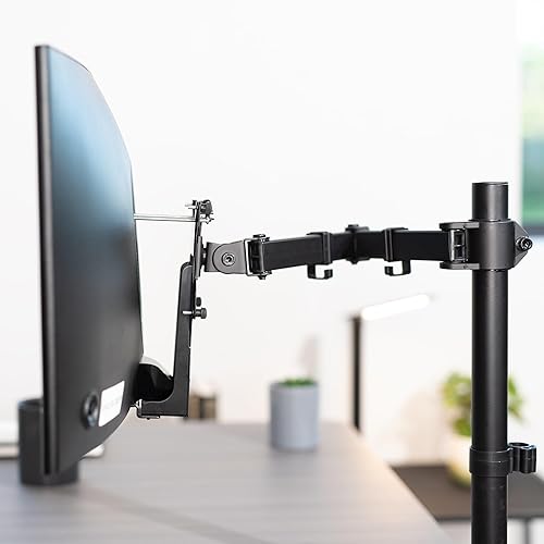 Miniatura 6 de VIVO Soporte de placa adaptadora VESA de fijación rápida diseñado para monitores Samsung Serie CF397 y CRG5, compatible con kit de conversión de