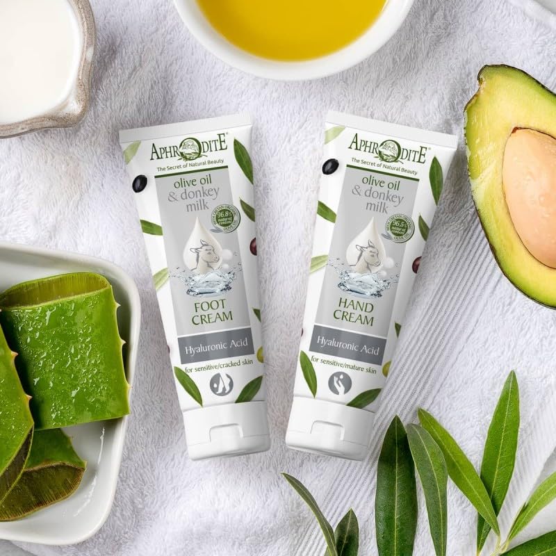 Amazon.com : APHRODITE Olive Oil & Donkey Milk Foot Cream with