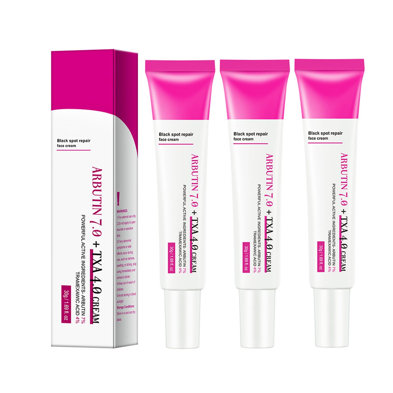 ボディ・フェイスケア ArbutinSkinBooster. Tranexamic AcidCream Arbutin 7% + Tranexamic Acid 4% Cream, 70,000ppm Arbutin, 40,000