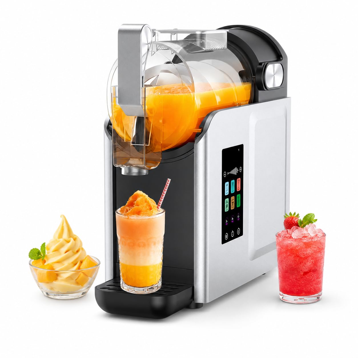 Frappe Machine - 2L Slushy Maker for Home Drinks & Café Beverage Use