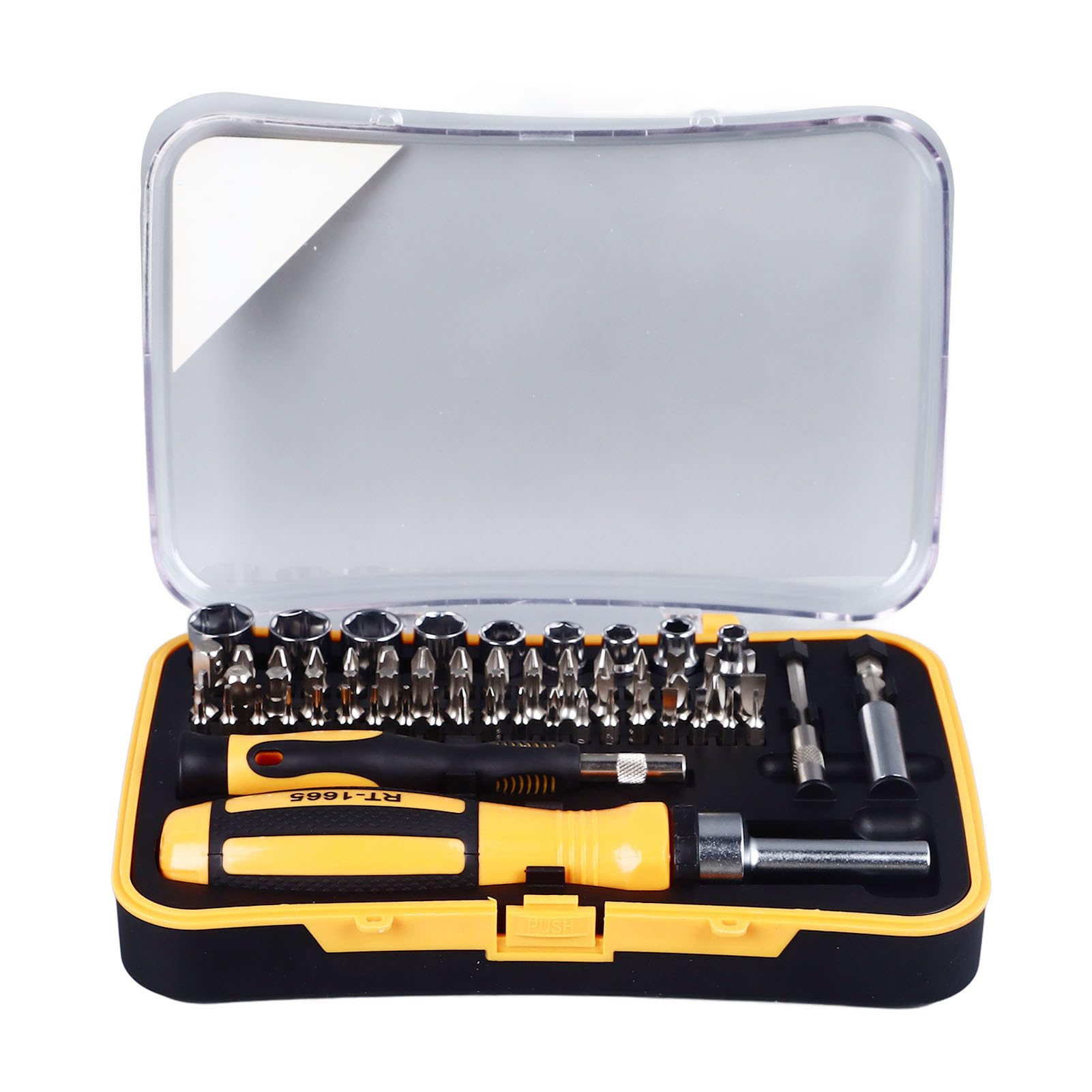 Set di Cacciaviti di Precisione, 65 Pezzi Mini Kit di Strumenti di Riparazione Magnetici Professionali Piccolo Cacciavite per Telefono, Computer, Orologio, Laptop, Occhiali,