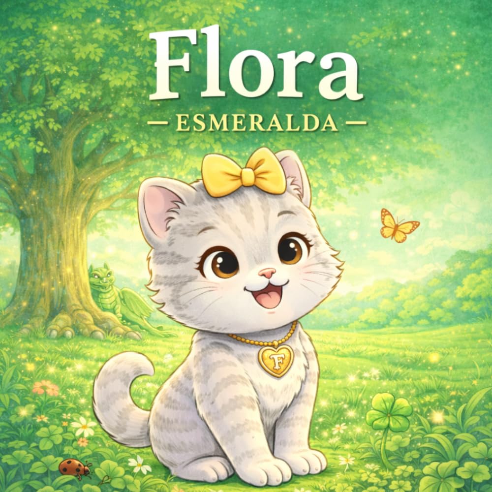 Flora: Esmeralda: 17 cuentos infantiles cortos con ilustraciones para colorear sobre naturaleza, calma y valores. (Flora: cuentos educativos infantiles)