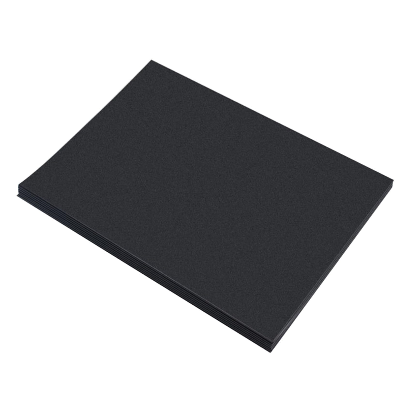 OHPHCALL A4 Schwarzes Kraftpapier 150gsm 100 Stück Dickes und Leicht Schneidbares Zeichenpapier für Selbstgemacht Scrapbook und Weihnachtskarten