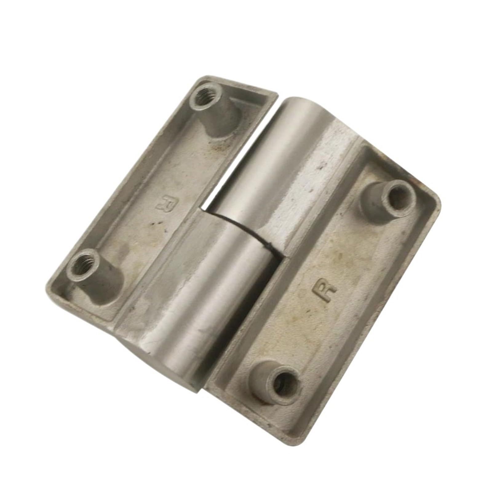 JWBSTUIW 2pcs 304 Stainless Steel Public Toilet Concealed Door Hinge(Left Open)