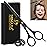 6.5 inch Kids Hair Cutting Scissors Kit - Baby & Toddler Haircut Set with Safety Scissors & Clippers - Hair Shears for Kids, Children, Women, Men - Barber Shears kids haircut cape