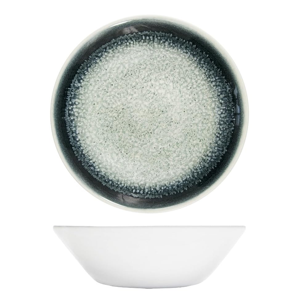 Queens By Churchill Apollo Ash Scollop Bowl 22cm - Pack of 6