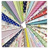  Russo Tessuti Stock 10 Pezzi 140x135cm Tessuto Cotone Arredo Cucito Creativo Fantasie Varie