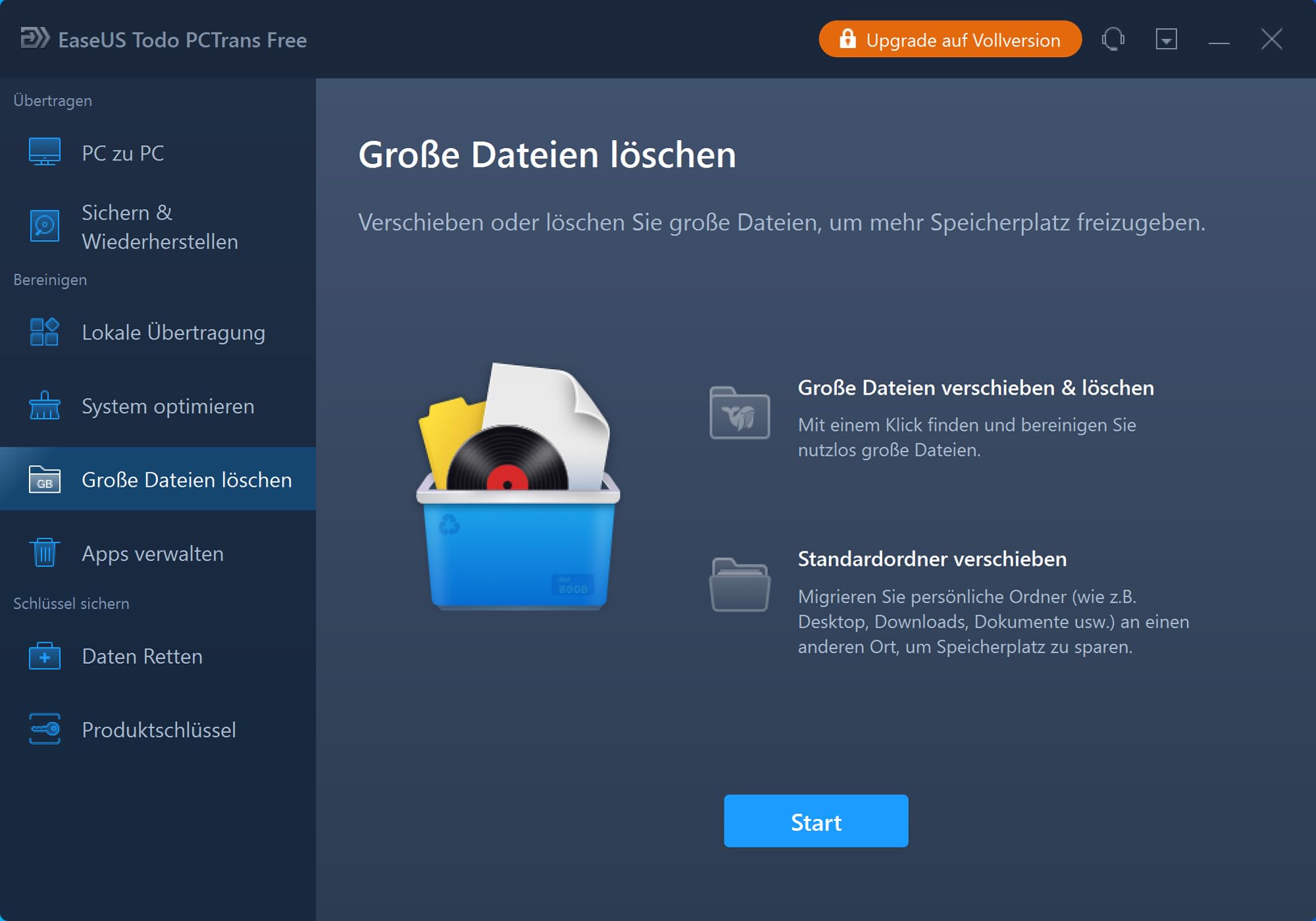 EaseUS Todo PCTrans 14 Professional - PC-Umzug leicht gemacht, Übertragung von Programmen, Dateien & Einstellungen, 2 PCs, für Win 11/10/8/7