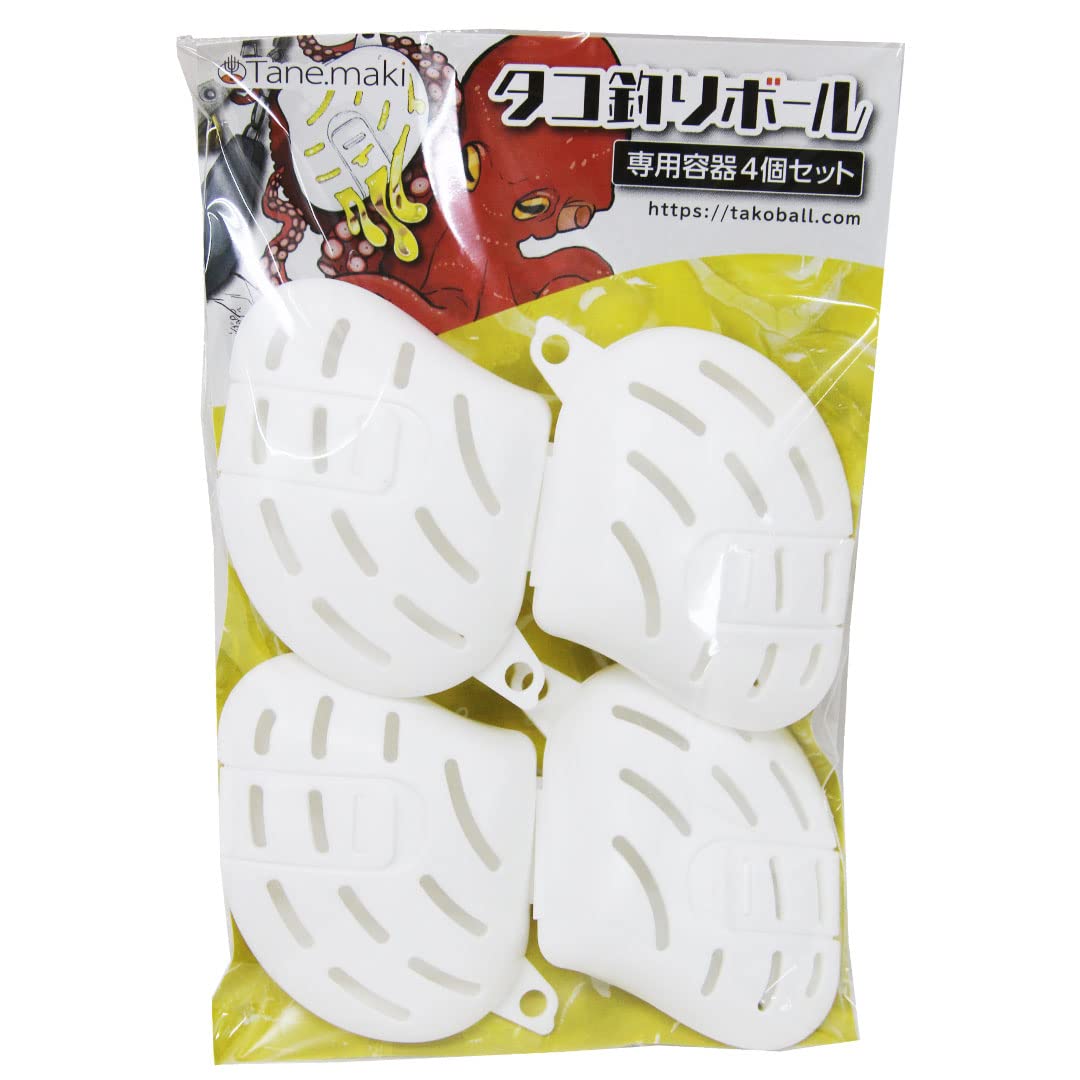 Amazon | タネ・マキ(Tane Maki) タコ釣りボール 専用容器4個セット