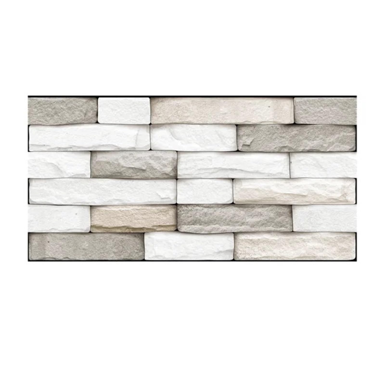 Wall Tile Sticker Tile Stickers 1pc/9pcs Backsplash Sticker Self Adhesive Wall Peel Waterproof 15cm x 30cm(Color2)