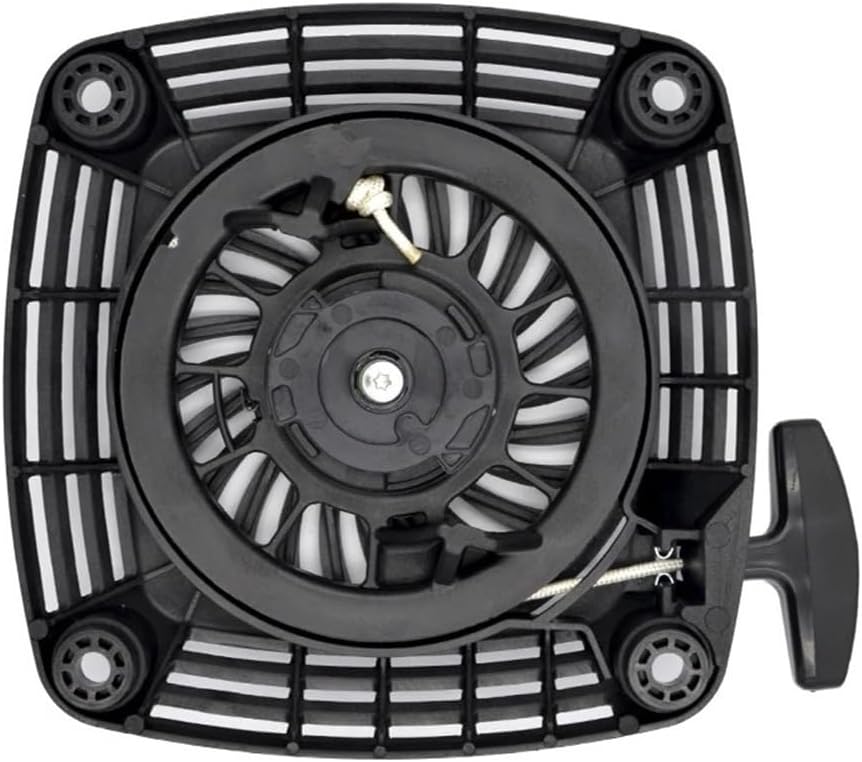 Lawn Mower Recoil Starter Trimmer Grass Mower Plastic Case Engine Fit for Kawasaki 490882582 490887023 FJ180V FJ180 DS095