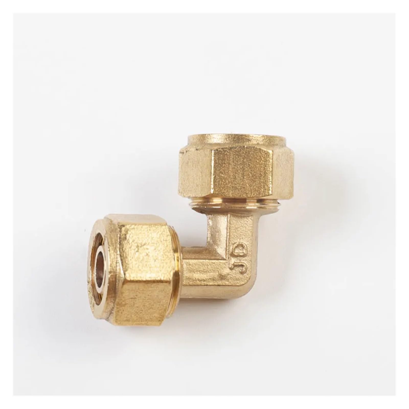 Brass Compression Elbow Pex 1216/1418/1620/2025/2632 Pipe Fitting Aluminum Pipe Fittings for Floor Heating(2025 Equal)