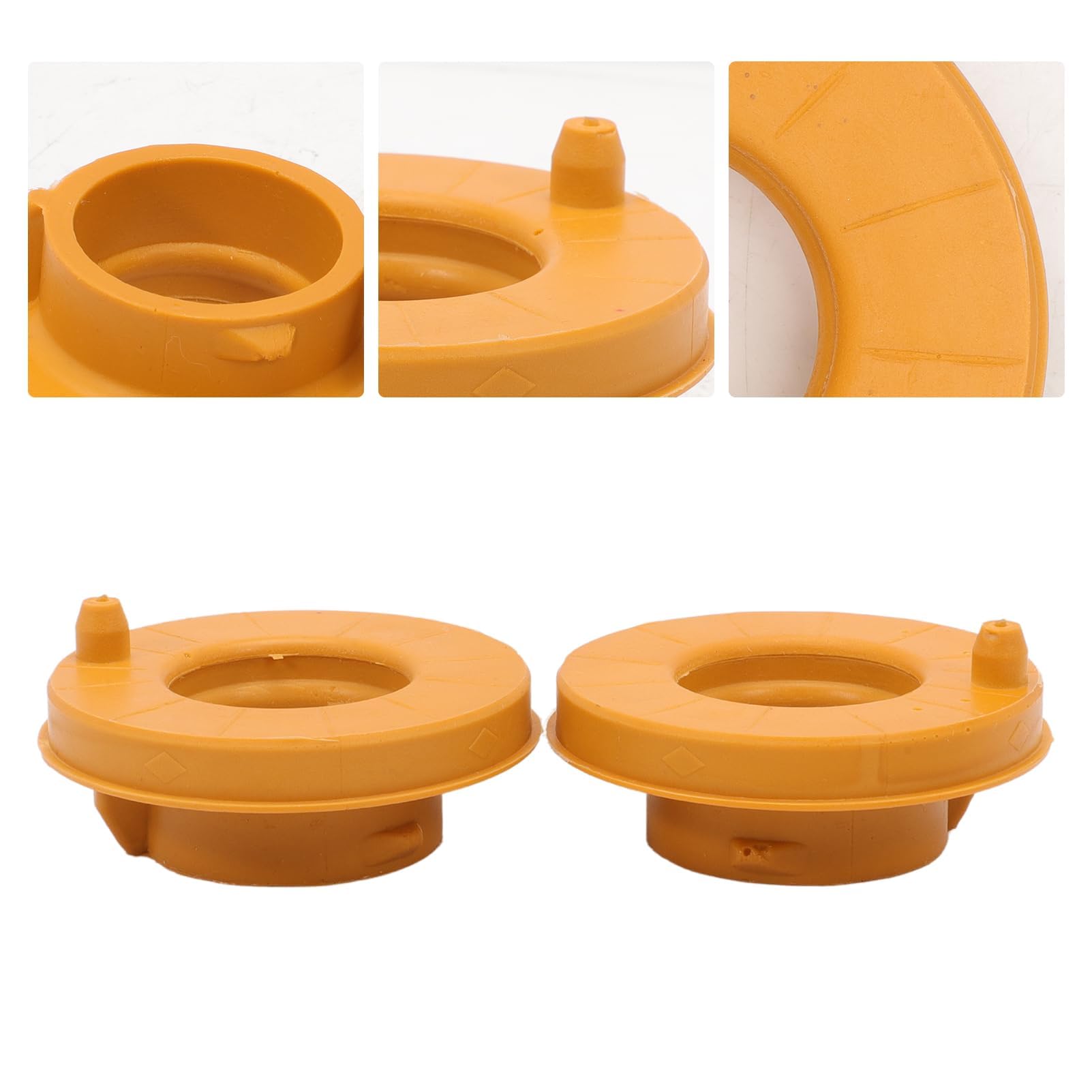 2 Pezzi Piastra Supporto Molla in Gomma per Assale Posteriore Superiore per B-Max Fiesta 2037363 1531725 1721953 203736