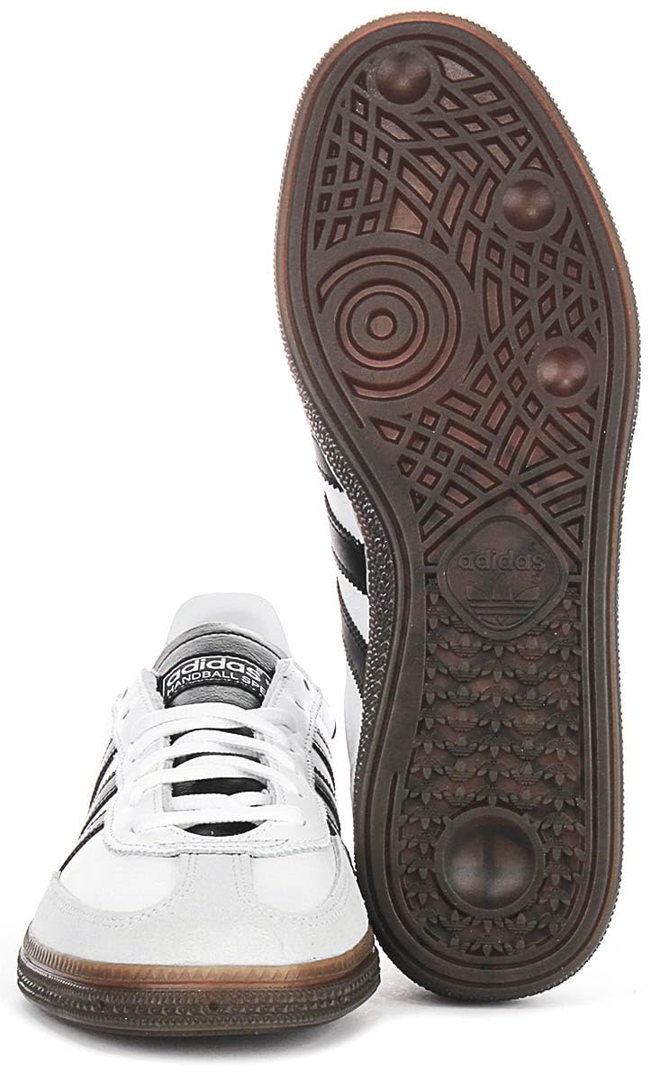 Adidas Handball Spezial, Gymnastikschuhe für Herren, Mehrfarbig (Cloud White Core Black Gum), 47 1/3 EU