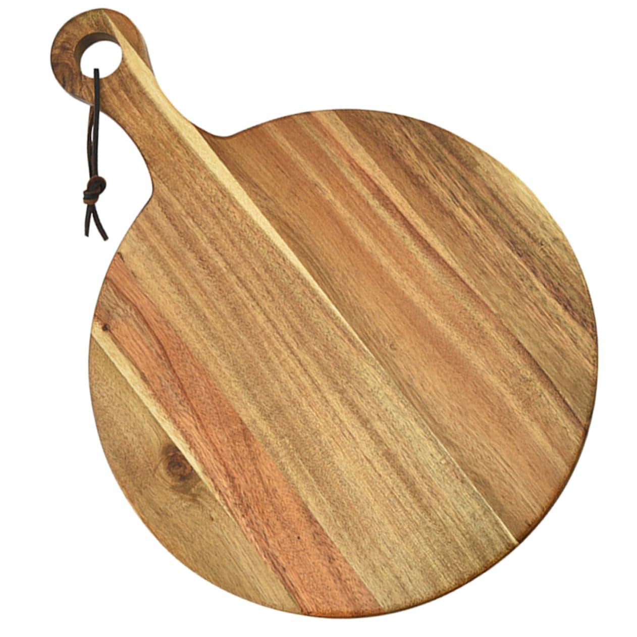 Planche à pizza ronde bois pour vos soirées tartes flambées et apéro