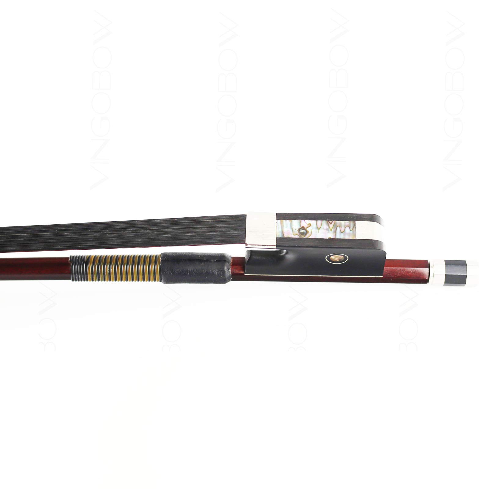 archet contrebasse français VINGOBOW modèle français 1/4 taille 66cm pernambuco performance bien équilibrée pour les joueurs avancés