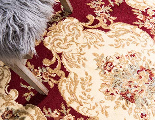 Tapete tradicional Versailles Collection redondo 73 x 73 cm miniatura 5