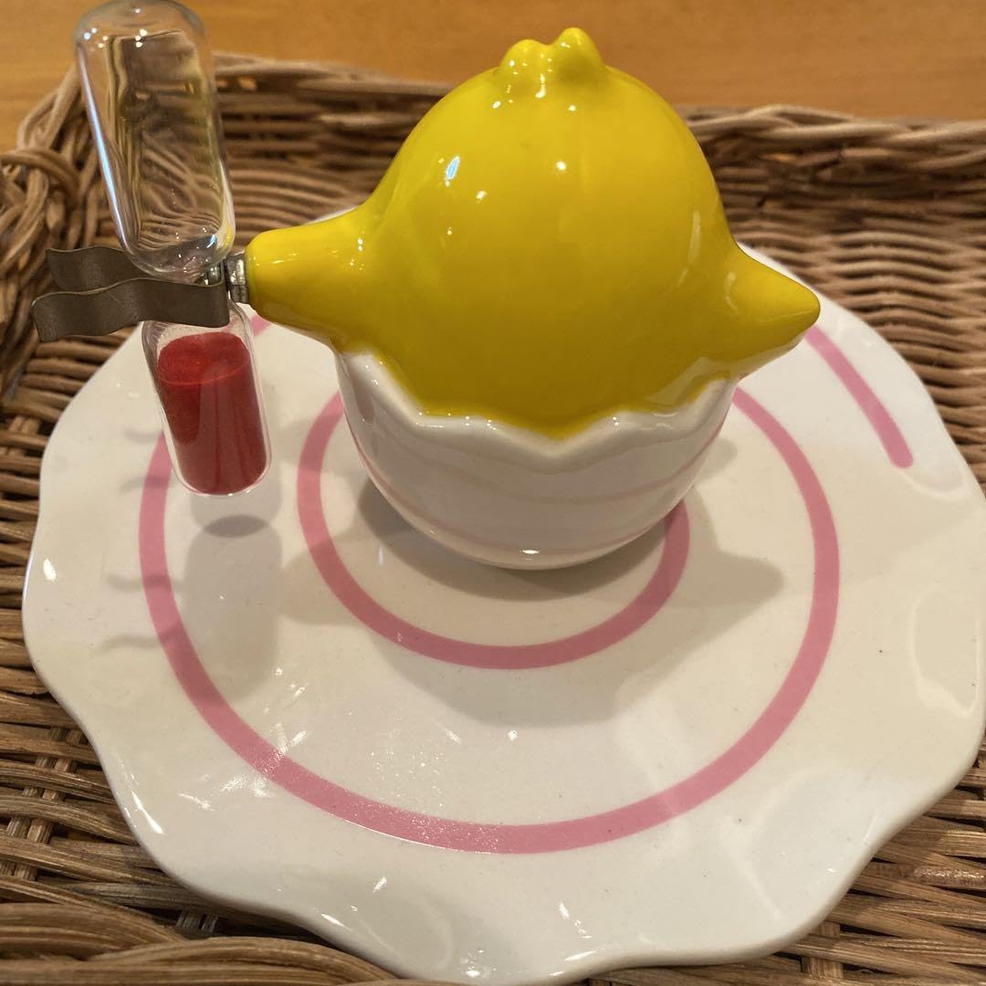 Amazon.co.jp: ひよこちゃん カップラーメンの蓋 砂時計付き : ホーム 