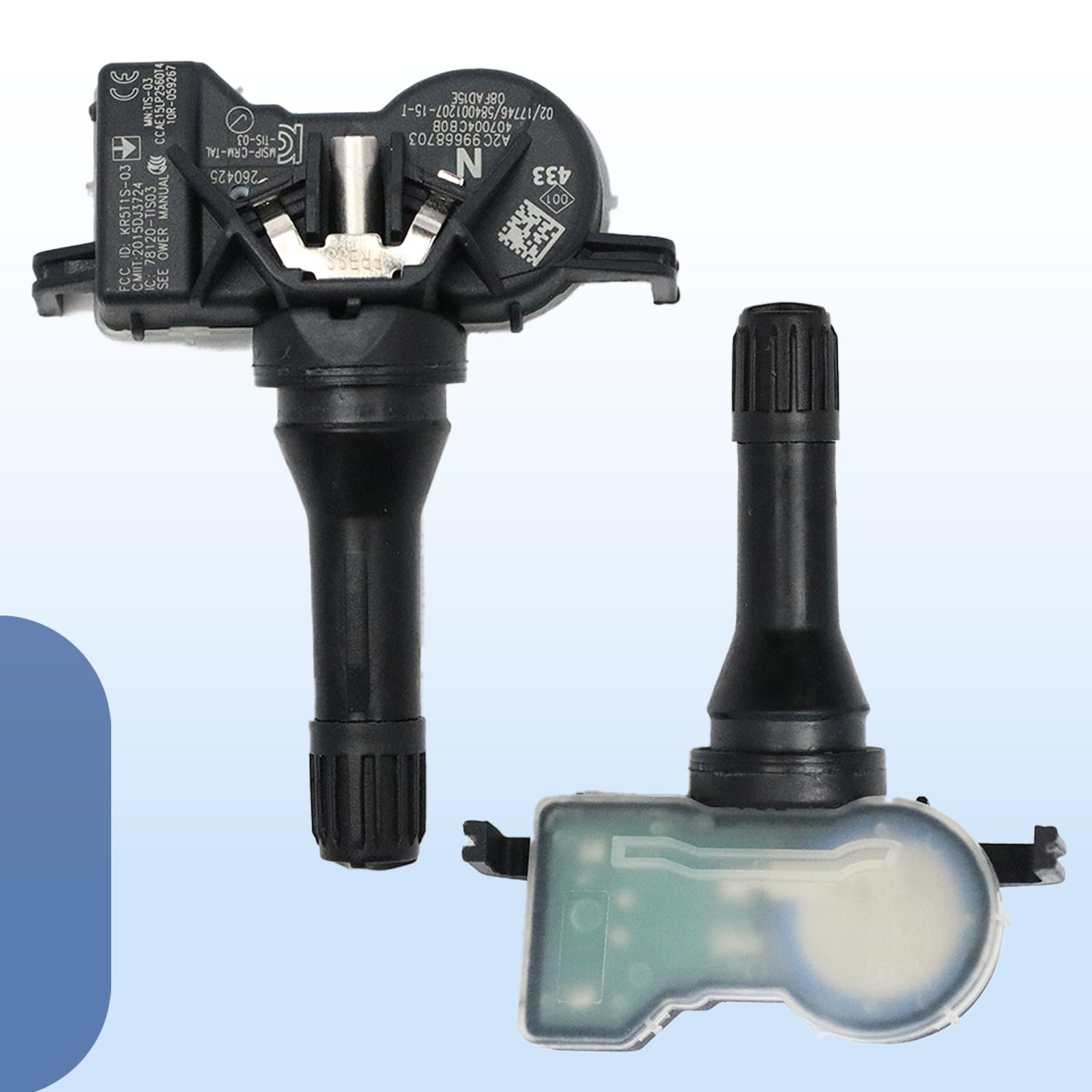 4 Pièces Capteurs de Pression Pneus 407004CB0A pour Re-nault Kadjar Me-gane 4 Espace V Kadjar Megane IV Grandtour Scenic IV Talisman 407004CB0B