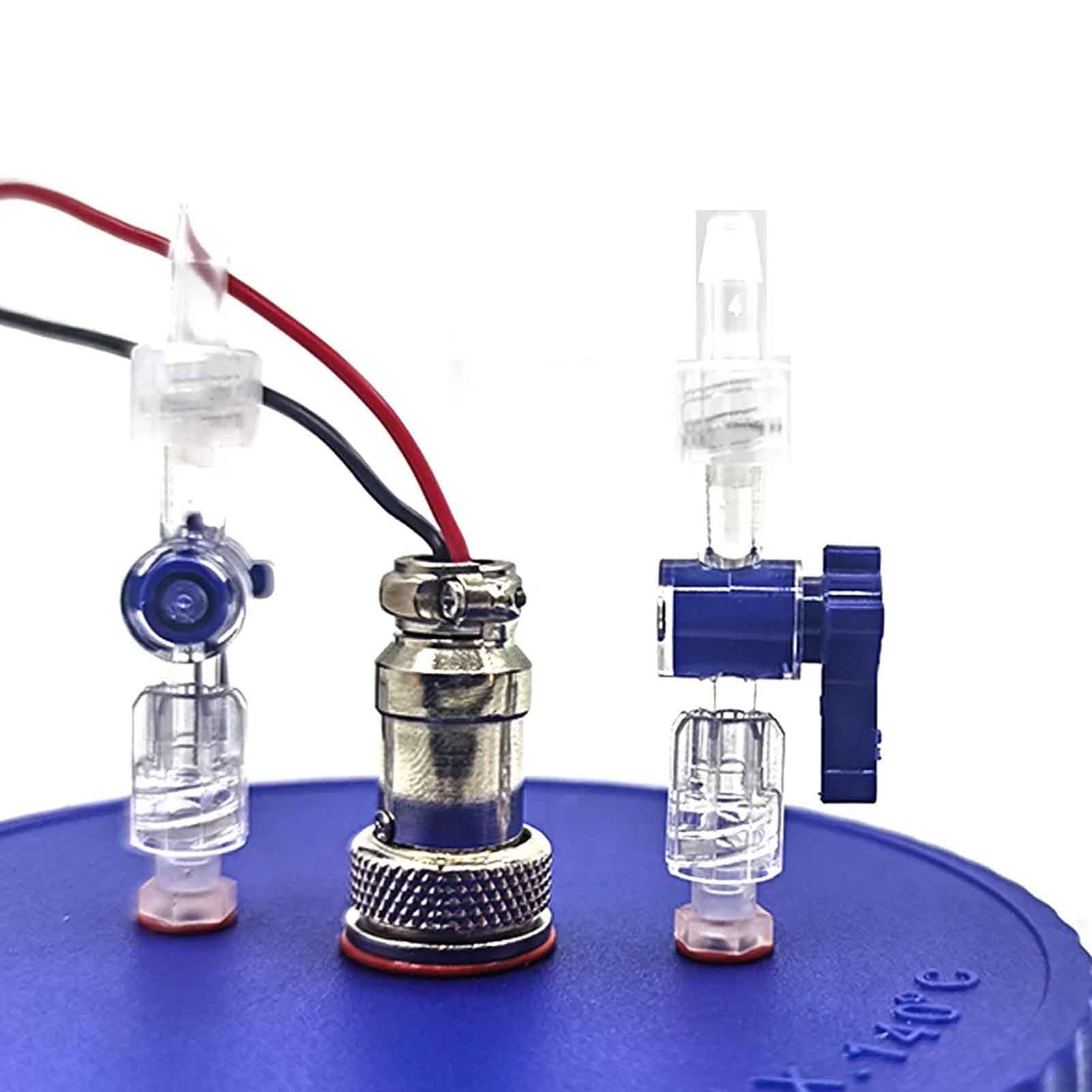 Toplionace Botella Hermética para Batería de Estado Sólido con Cableado de Laboratorio, 250mL/1200mL, Agotable (1200ml)