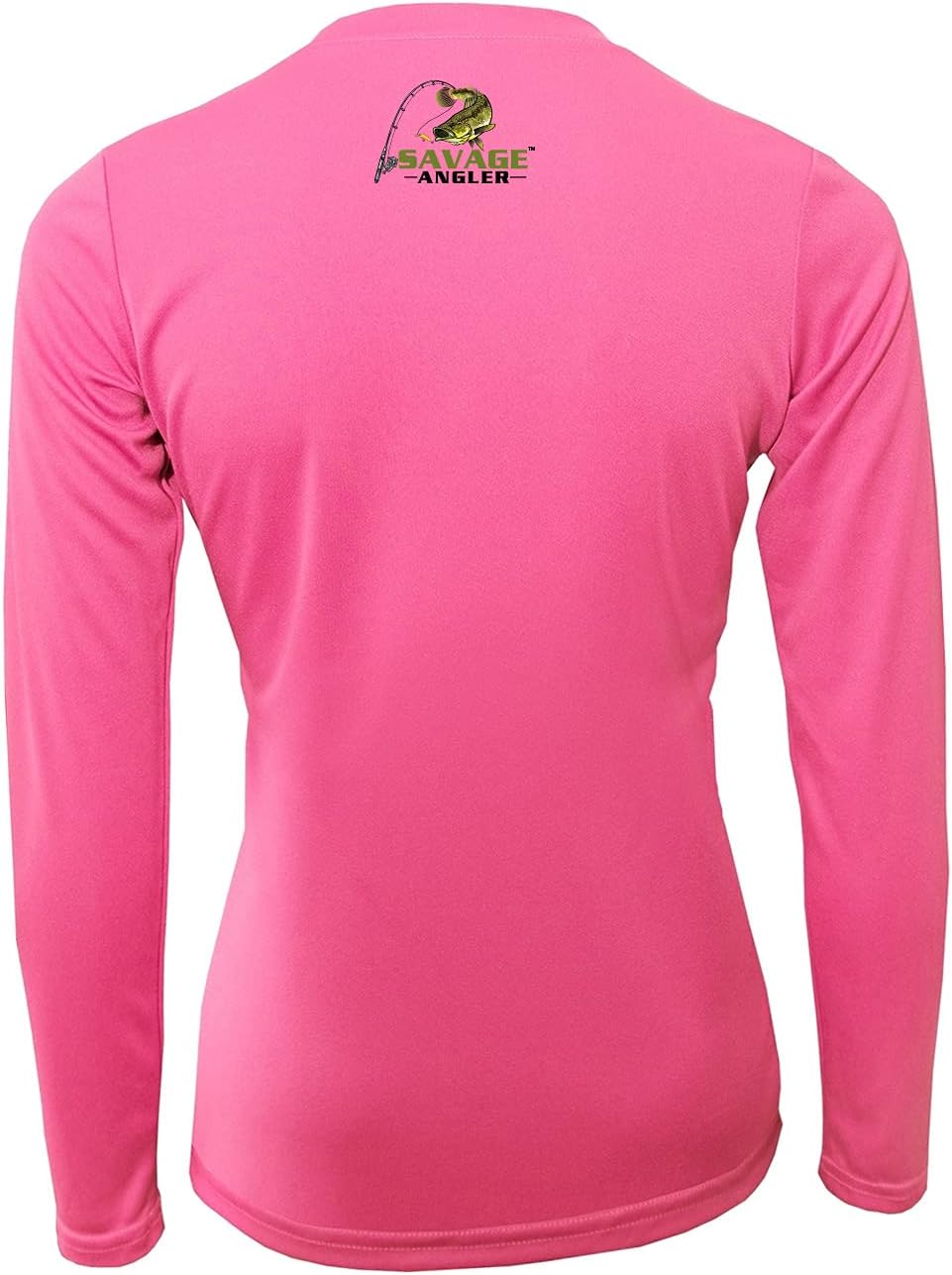 Women's Bass Angler Quick Drying Long Sleeve Performance Fishing Shirt with UPF 50+ Sun Protection