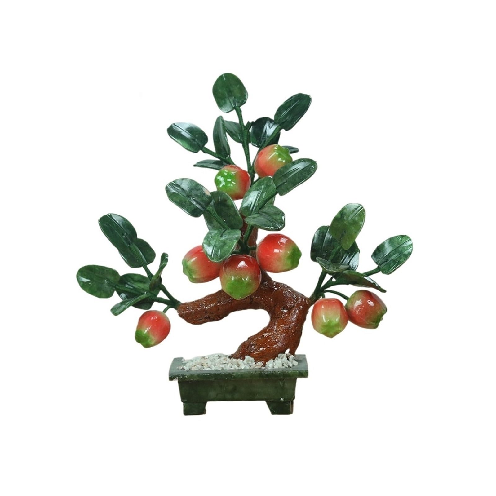 Bonsai Tree Jade Bonsai Chinese Style Artificial Tree Potted Plant Home Decor
