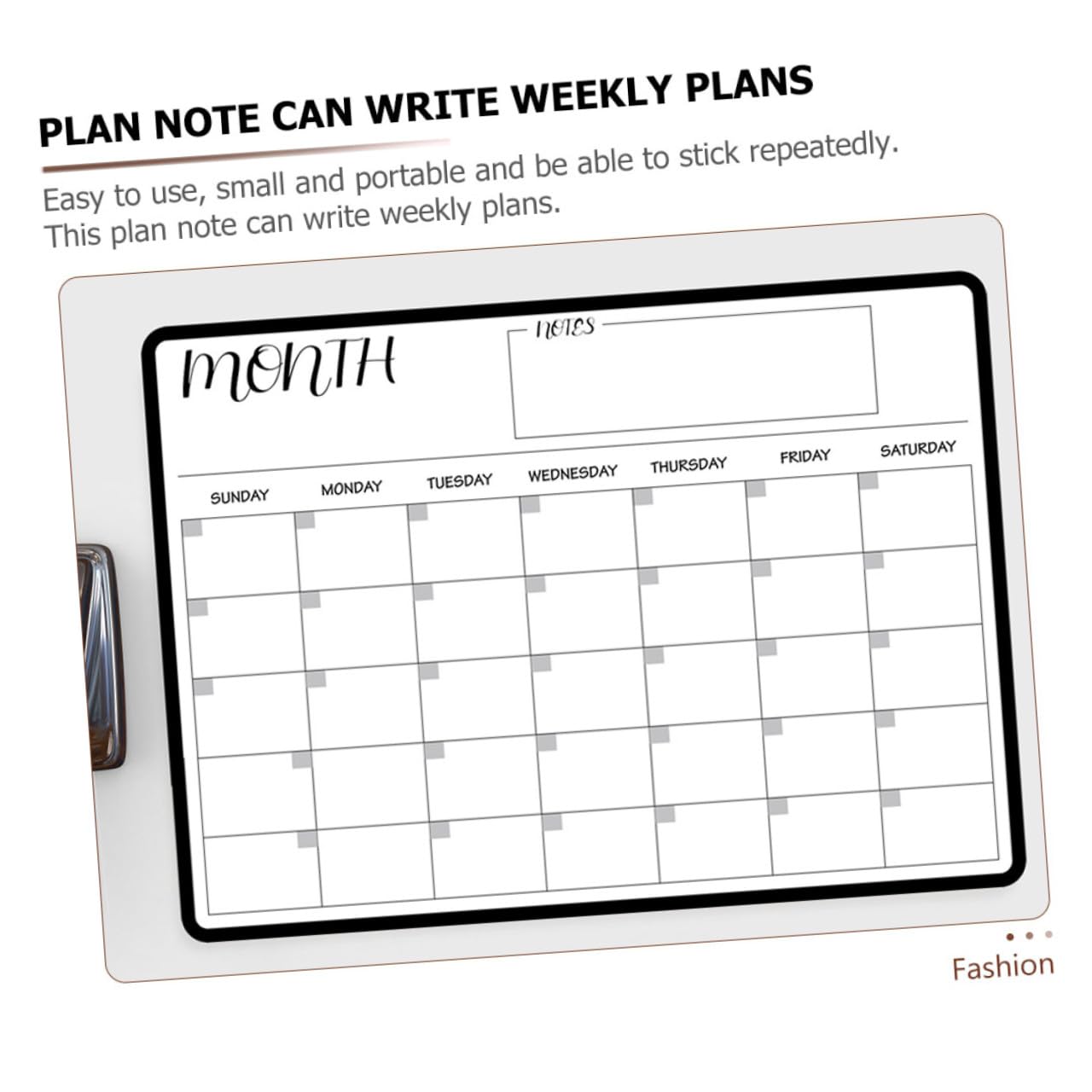 4pièces Tableau De Planification Magnétique Effaçable Pour Réfrigérateur Calendrier Et Hebdomadaire Pratique Avec Accessoires De Pour Maison Et Bureau