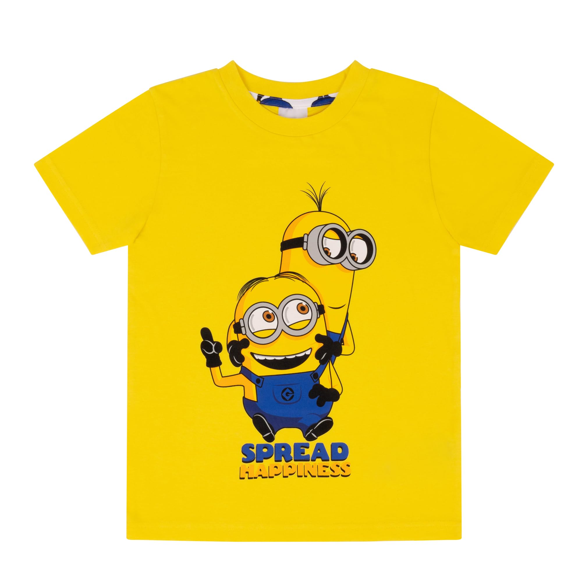 Minions Confezione da tre magliette a maniche corte in 100% cotone pettinato di Cattivissimo Me