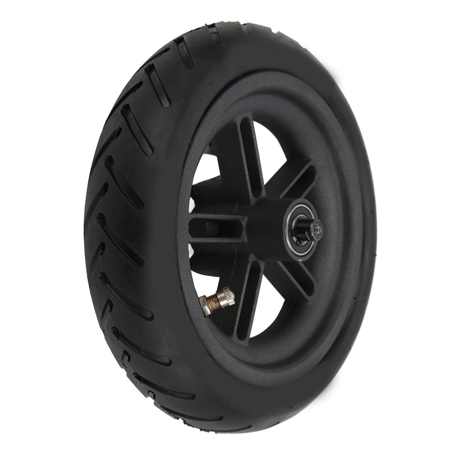 BuyWeek Roue Arrière de Trottinette Électrique avec Frein à Disque 110 mm pour Xiaomi M365/1S/Lite, Pneu Pneumatique de Roues de Rechange de Scooter Électrique de 8,5 Pouces