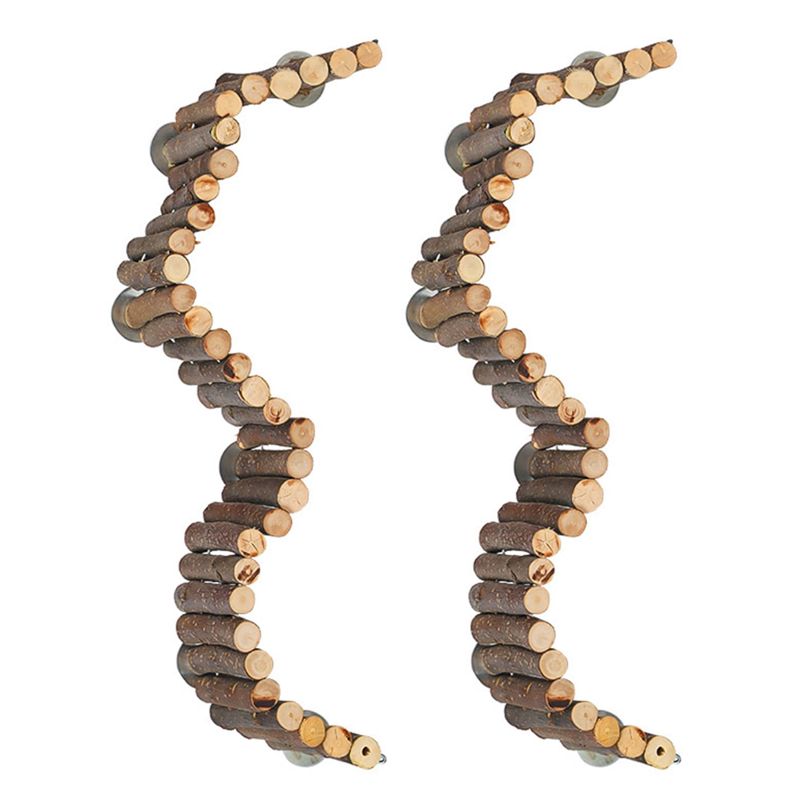 2PCS Papagei Leiter Spielzeug Vogelkäfig Holz Stehende Brücke Vogel Schleifen Playstand Spielzeug Holz Übung Stand Vogel Leiter für Vogelkäfig
