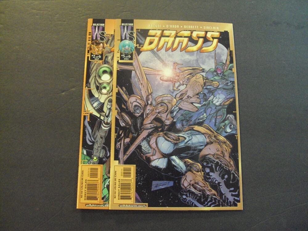 2 Iss Brass #2, 5 Of 6 Sep-Dec 2000 Modern Age Wildstorm Productions
