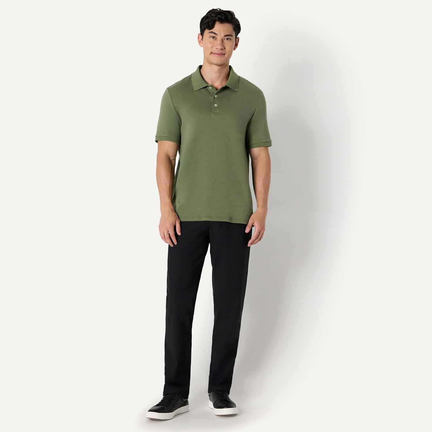Amazon Essentials Men's Regular Fit Interlock Polo Shirt - Image 5