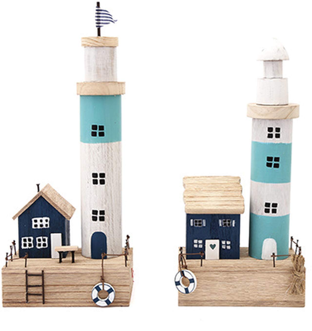 SifconBeachside Lighthouse Ornaments, 33.5cm -Design Vary
