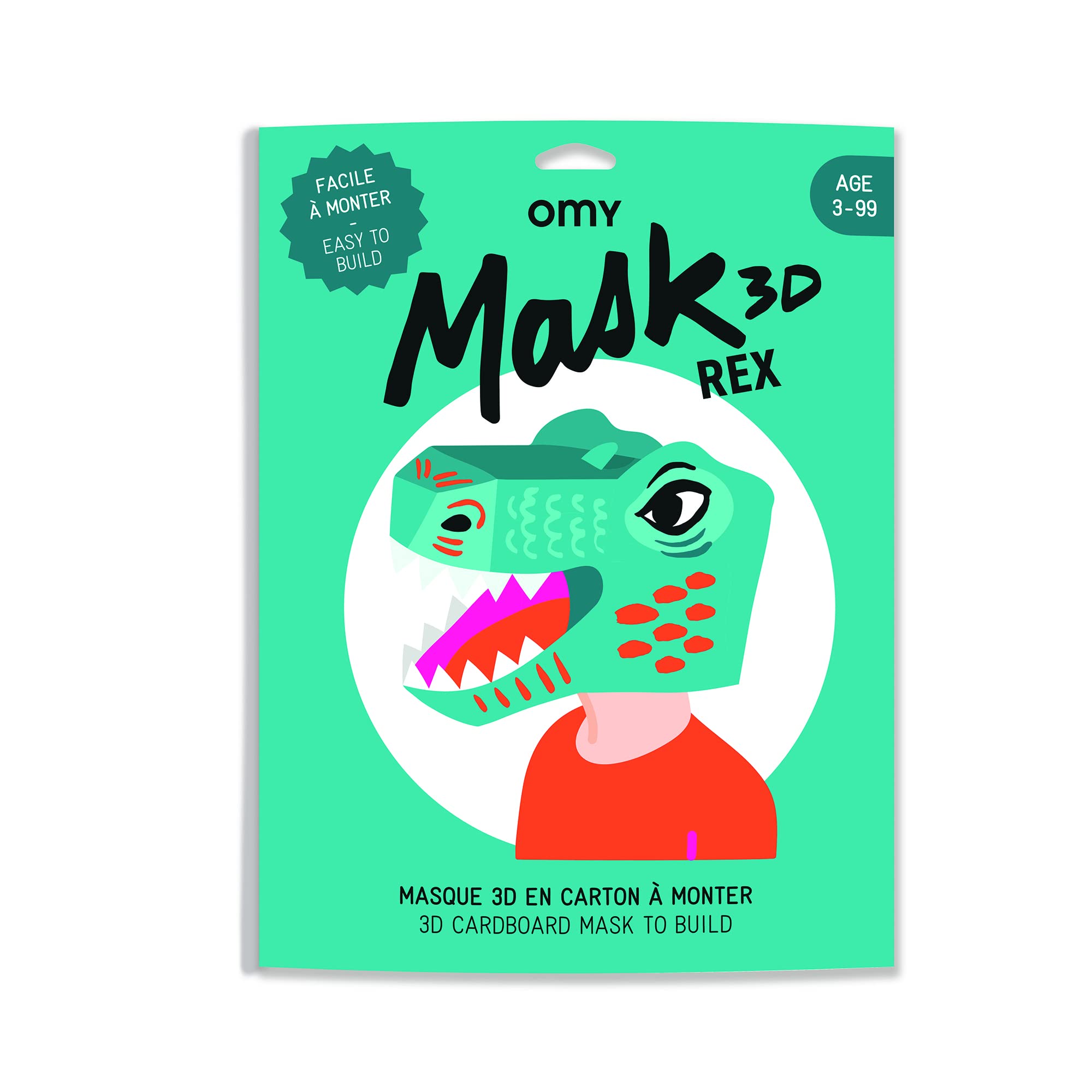 – OMY 3D Mask Dinos
