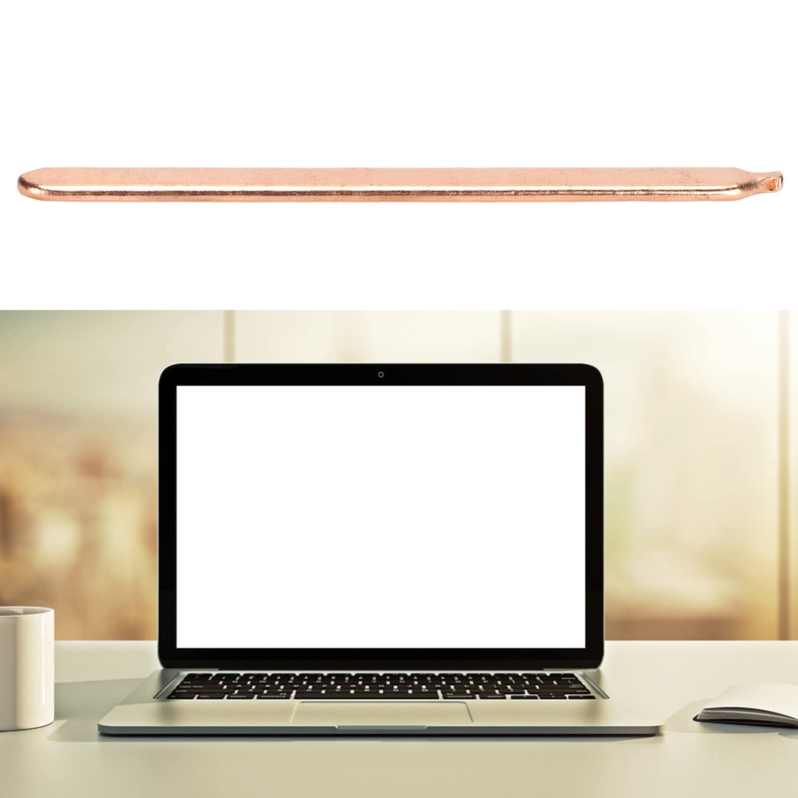 Freezemod 10/20/25/30CM Tubo di Rame Piatto OD4.5MM Anello T2 Tubo di Rame Puro Dissipatore di Calore Per Il Computer Portatile di Raffreddamento Ad Acqua Ref Notebook  7