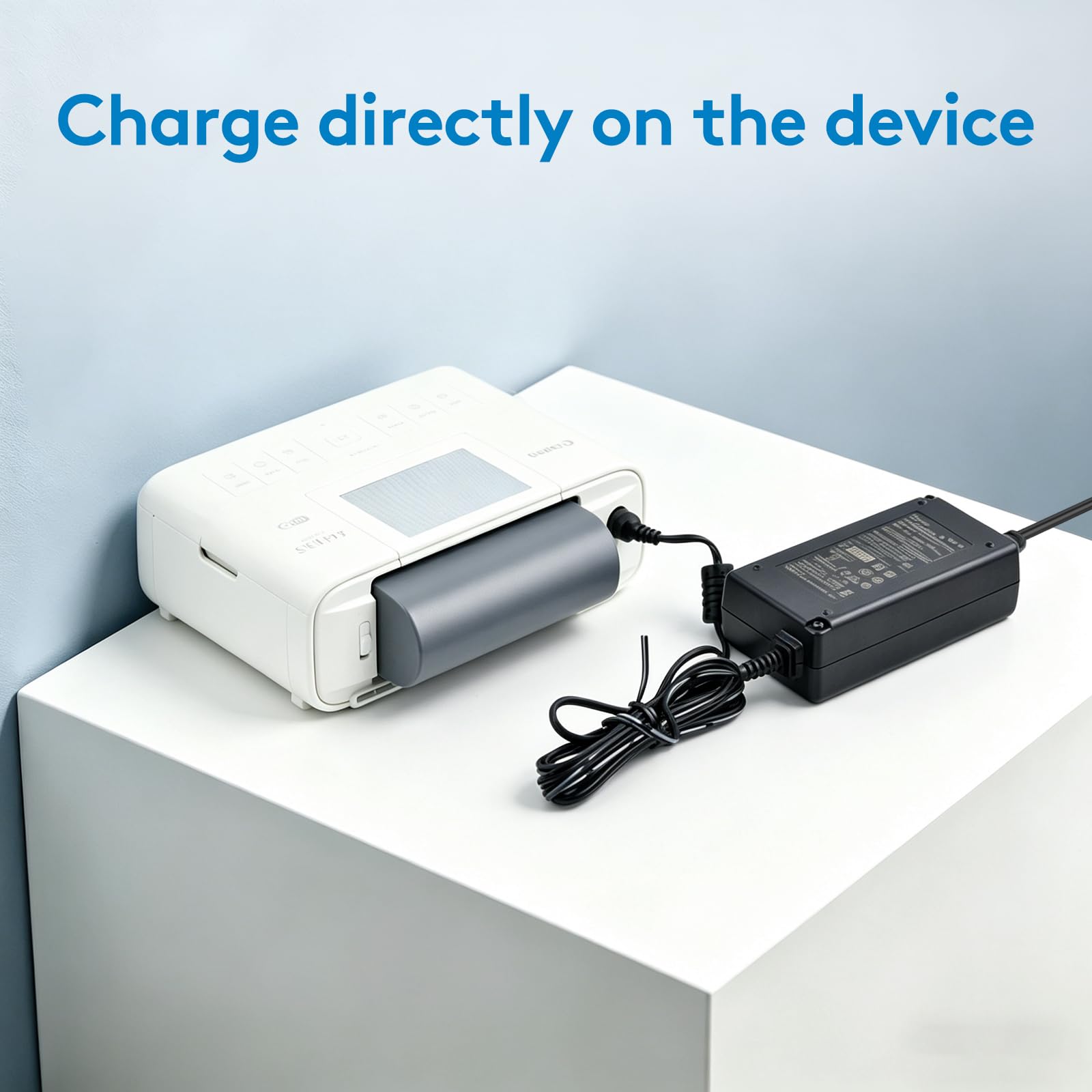 DuraPro New 2000mAh NB-CP2L NB CP2L Akku + Ladegerät Adapter für Canon NB-CP1L SELPHY CP1300,CP1500,CP100,CP200,CP300,CP400,CP510,CP600 Fotodrucker